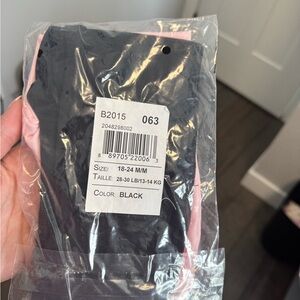 Stylish Black and Pink Kids Leggings